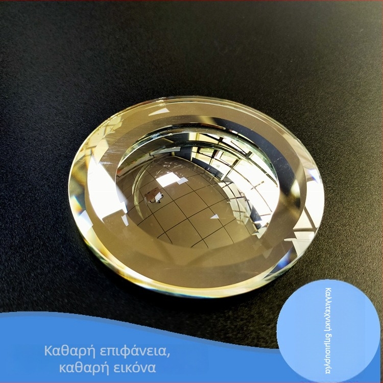 Bikonvex φακός μικροσκοπίου, μοντέλο OPC2008, οπτικό γυαλί, για οπτικά εργαλεία