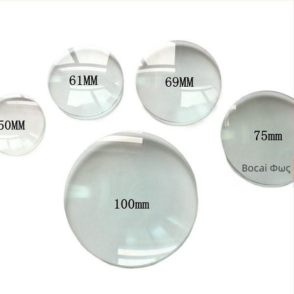 Μεγεθυντικός φακός από οπτικό γυαλί, κοίλος φακός, εστίαση εικόνας, μεγέθυνση