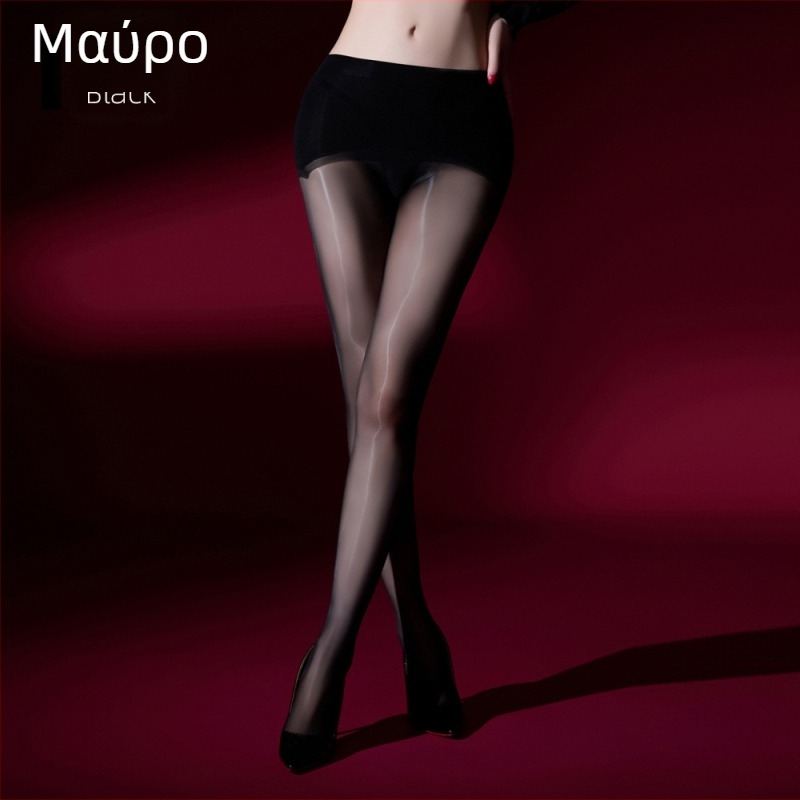 360° безшевни чулки-едно парче, плат с маслена текстура, υπέρ-λεπτές, χωρίς ραφή в областта, с крачета, για όλες τις εποχές