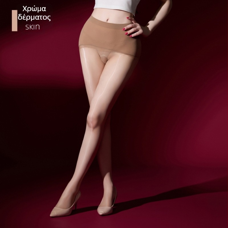 360° безшевни чулки-едно парче, плат с маслена текстура, υπέρ-λεπτές, χωρίς ραφή в областта, с крачета, για όλες τις εποχές