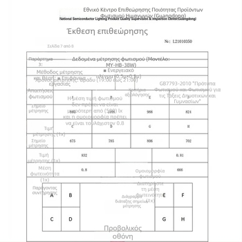 Ακρυλική οπτική φακός φωτισμού πίνακα τάξης, πολωμένος, διαφάνεια 90%, διαστάσεις 22.4×10.4 мм, γωνία δέσμης 90°, μοντέλο 21022501