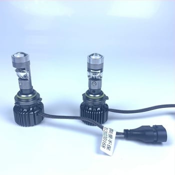 GO-68 LED προβολέας αυτοκινήτου με μικρό φακό, 12V, 70W, 35000 lm, συμβατό με 9012, H7, H11, για αυτοκίνητα και μοτοσικλέτες