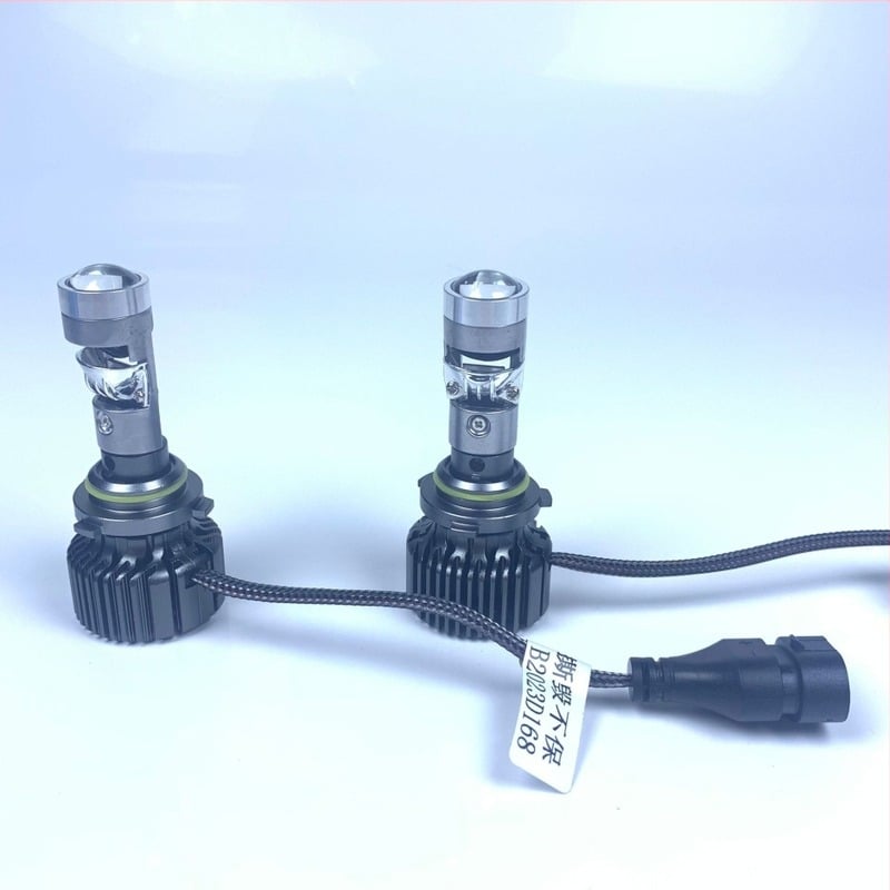 GO-68 LED προβολέας αυτοκινήτου με μικρό φακό, 12V, 70W, 35000 lm, συμβατό με 9012, H7, H11, για αυτοκίνητα και μοτοσικλέτες