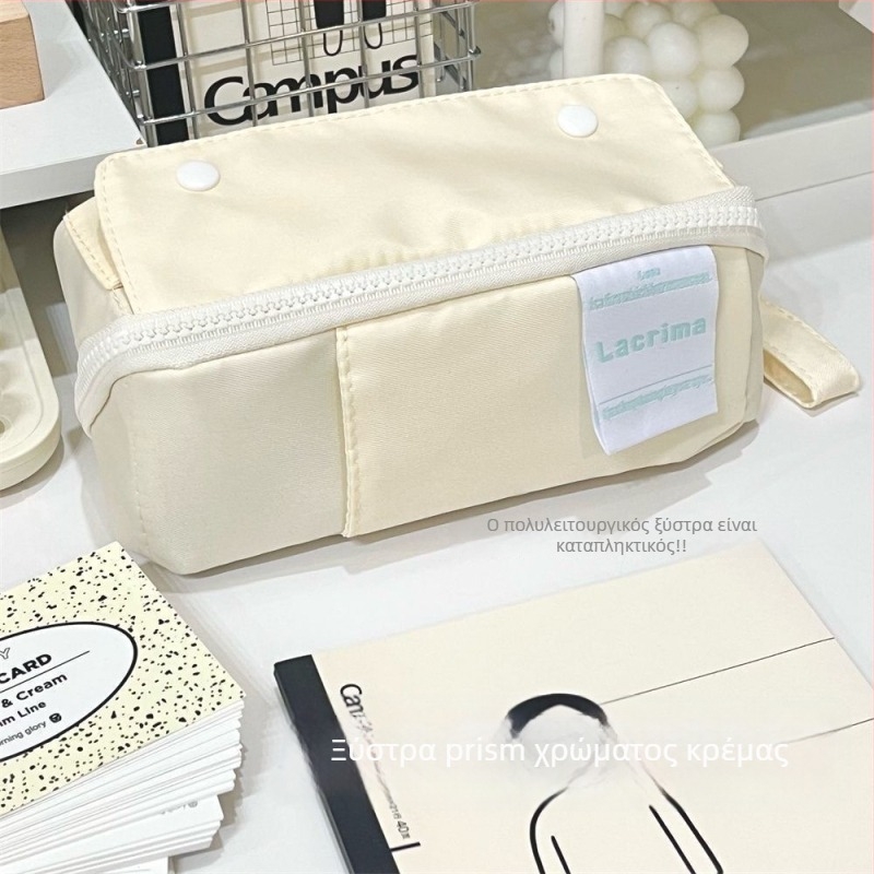 Θήκη μολυβιών με αναδιπλούμενο πρισματικό σχέδιο и μεγάλη χωρητικότητα – unisex, INS στιλ