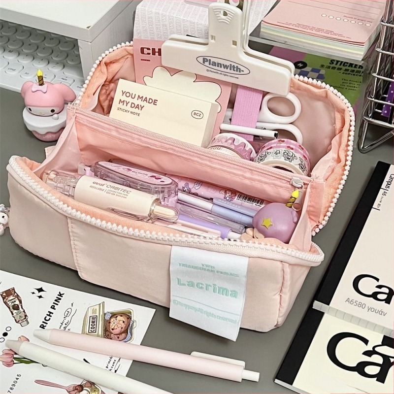 Θήκη μολυβιών με αναδιπλούμενο πρισματικό σχέδιο и μεγάλη χωρητικότητα – unisex, INS στιλ