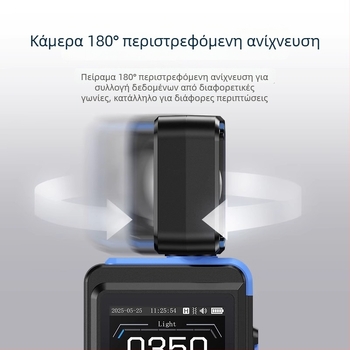 Fnirsi FPM-02 φωτόμετρο υψηλής ακρίβειας μέτρησης φωτισμού, επαγγελματικό όργανο πλήρους φάσματος