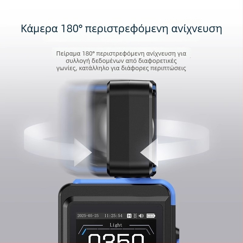 Fnirsi FPM-02 φωτόμετρο υψηλής ακρίβειας μέτρησης φωτισμού, επαγγελματικό όργανο πλήρους φάσματος