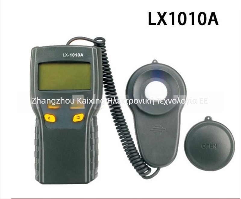 LX-1010A Μετρητής φωτισμού με LCD τριών ψηφίων, εμβέλεια 1–50 000 lux, όργανο μέτρησης φωτισμού