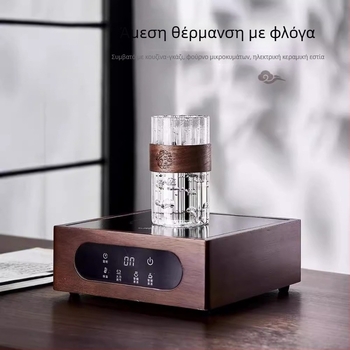 Κούπα καφέ από βοριοσιλικό γυαλί, μονής στρώσης, στρογγυλός σχεδιασμός, χωρίς λαβή, ανθεκτικό σε υψηλές θερμοκρασίες, προστασία από εγκαύματα