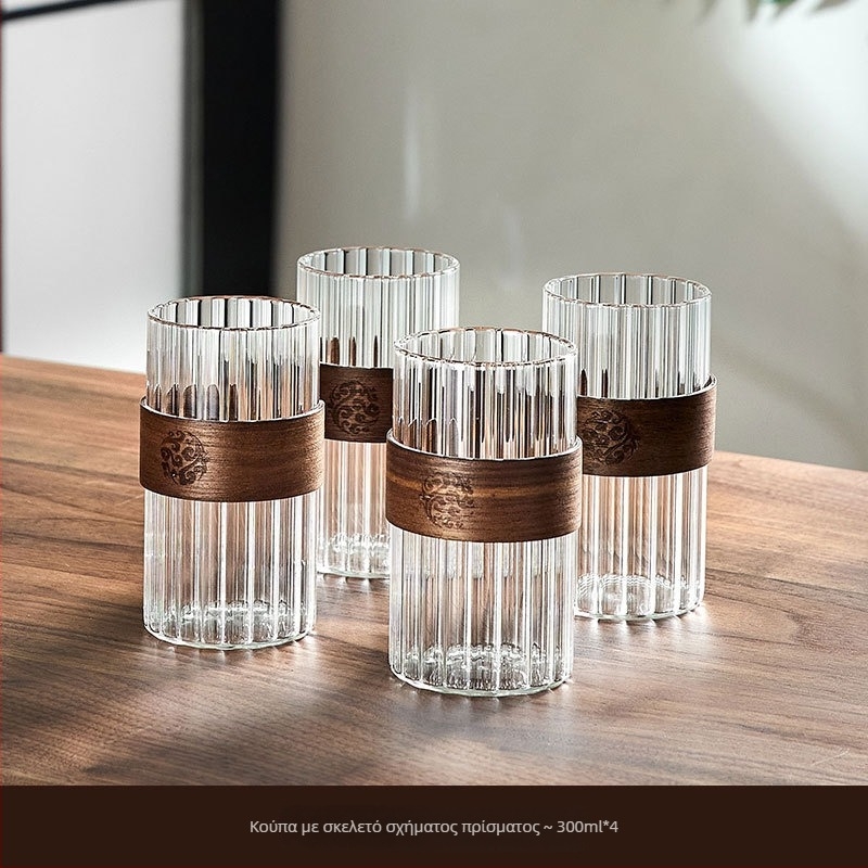 Κούπα καφέ από βοριοσιλικό γυαλί, μονής στρώσης, στρογγυλός σχεδιασμός, χωρίς λαβή, ανθεκτικό σε υψηλές θερμοκρασίες, προστασία από εγκαύματα