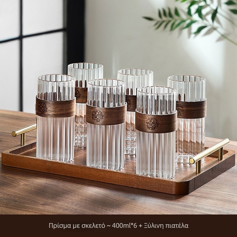 Κούπα καφέ από βοριοσιλικό γυαλί, μονής στρώσης, στρογγυλός σχεδιασμός, χωρίς λαβή, ανθεκτικό σε υψηλές θερμοκρασίες, προστασία από εγκαύματα