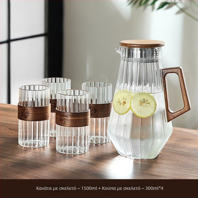 Κούπα καφέ από βοριοσιλικό γυαλί, μονής στρώσης, στρογγυλός σχεδιασμός, χωρίς λαβή, ανθεκτικό σε υψηλές θερμοκρασίες, προστασία από εγκαύματα