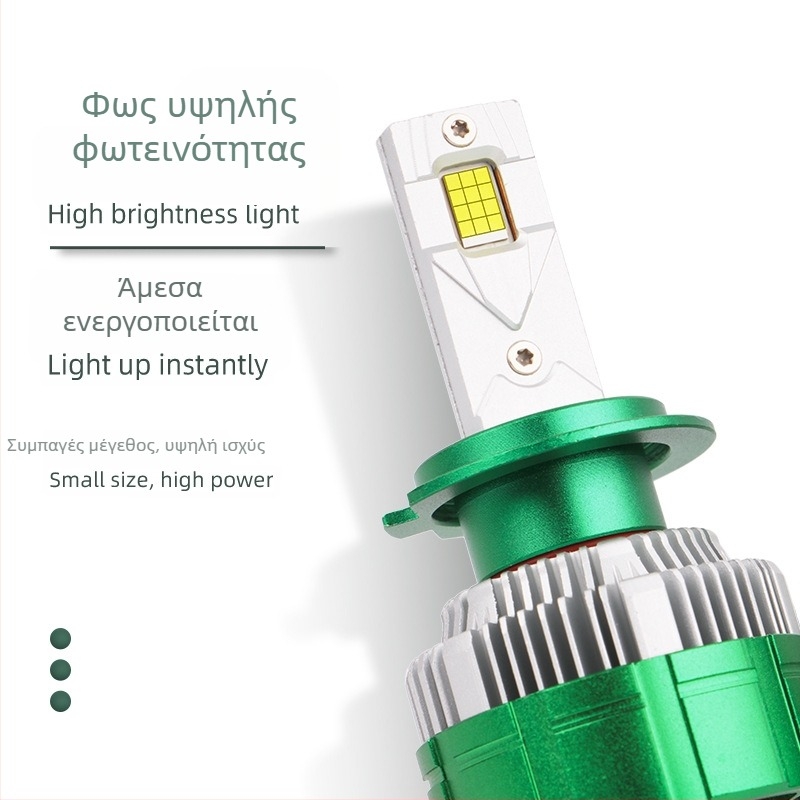 LED προβολέας κεφαλής αυτοκινήτου, 250W, 12-24V, IP67, 10000 lm, συμβατός με H1/H4/H7/H11/9005/9006/9012