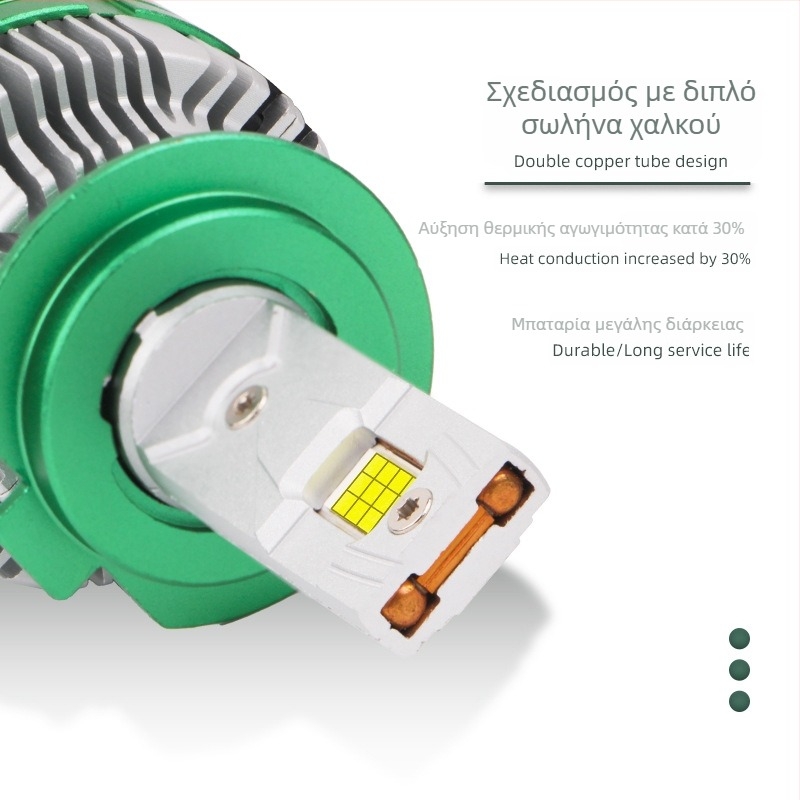 LED προβολέας κεφαλής αυτοκινήτου, 250W, 12-24V, IP67, 10000 lm, συμβατός με H1/H4/H7/H11/9005/9006/9012