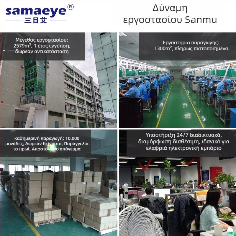 Κάμερα αυτοκινήτου με τρεις φακούς, 1080P νυχτερινή όραση, Wi‑Fi, κυκλική εγγραφή, παρακολούθηση στάθμευσης