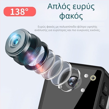 Επαγγελματικός καταγραφέας HD με αισθητήρα CMOS, 1080p και νυχτερινή όραση