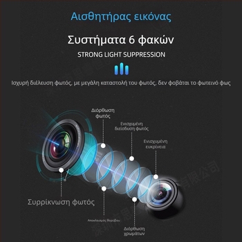 Dash Cam Toyota Platinum 3X – 4K Ultra HD, 150° ευρυγώνιο πεδίο, νυχτερινή όραση, Wi‑Fi, κυκλική εγγραφή