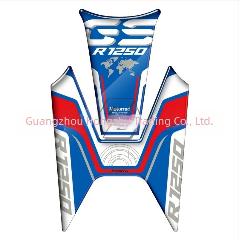 Ετικέτα ρεζερβουάρ μοτοσικλέτας για BMW R1250GS – Αντι-γρατζουνιές, PVC, 3D κρυστάλλινο μαλακό κόλλα