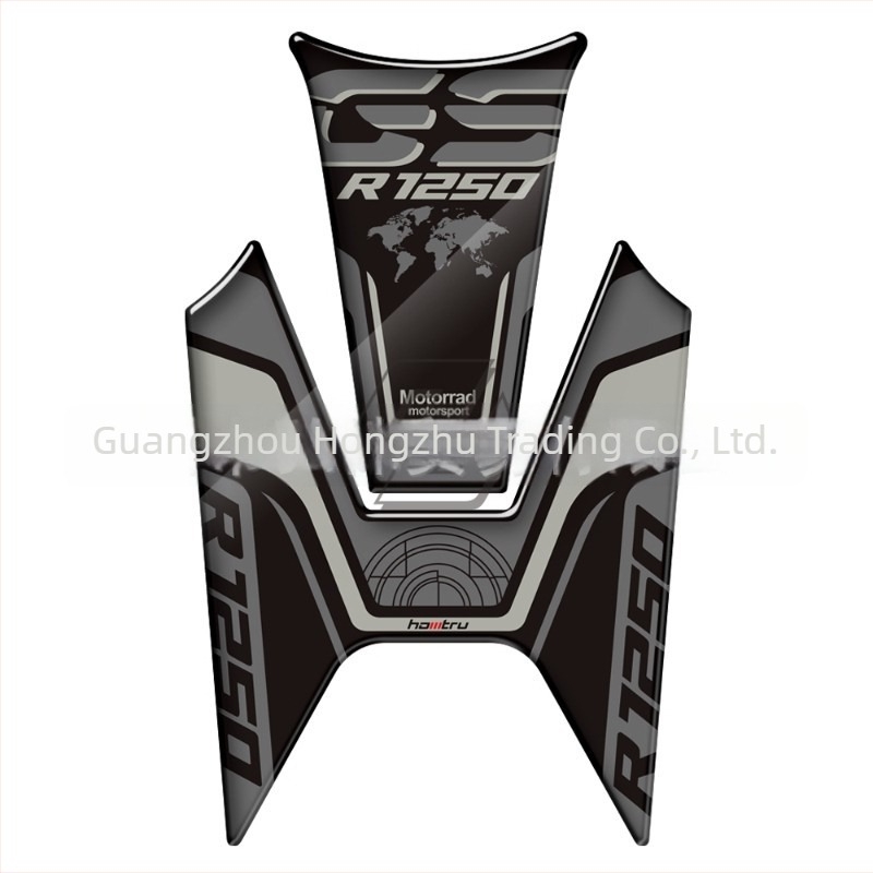 Ετικέτα ρεζερβουάρ μοτοσικλέτας για BMW R1250GS – Αντι-γρατζουνιές, PVC, 3D κρυστάλλινο μαλακό κόλλα