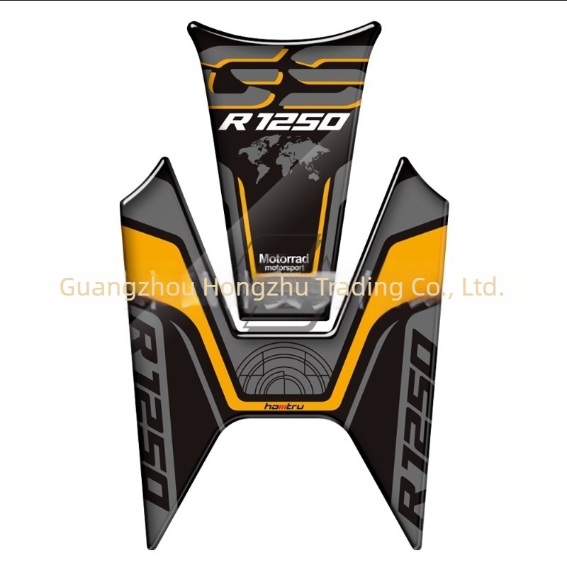 Ετικέτα ρεζερβουάρ μοτοσικλέτας για BMW R1250GS – Αντι-γρατζουνιές, PVC, 3D κρυστάλλινο μαλακό κόλλα