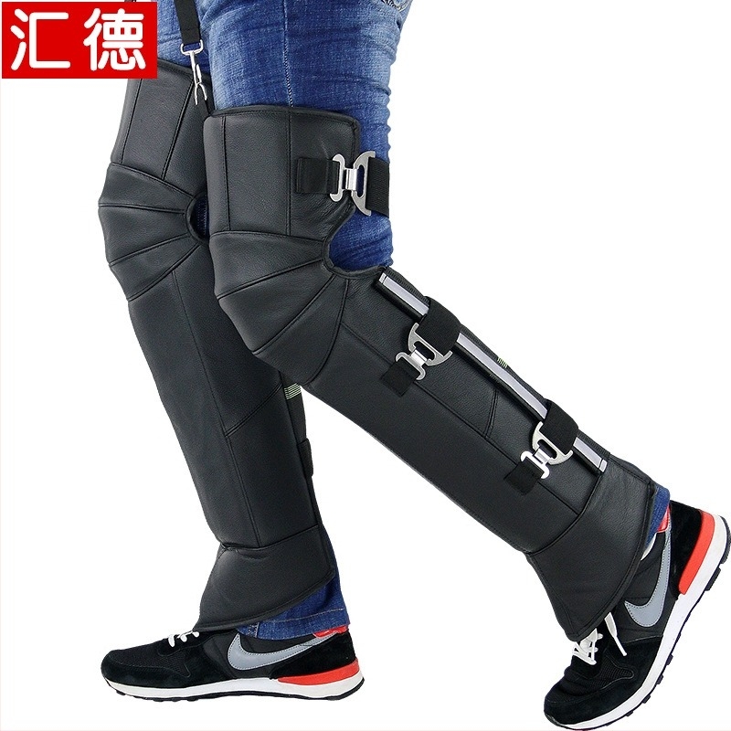 Προστασία γονάτων μοτοσικλέτας – Huide, μακρύς σχεδιασμός, μόνωση από μαλλί, ανθεκτική στον άνεμο