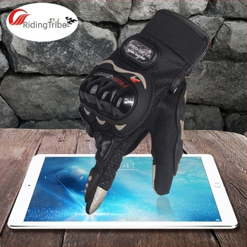 Riding Tribe γάντια αγώνων, Knight στυλ, συμβατά με οθόνη αφής, αναπνέοντα, μοντέλο 01C