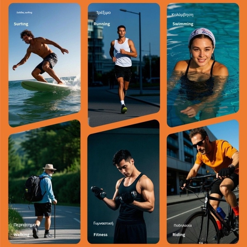 Ακουστικά οστικής αγωγής Bluetooth IPX8 αδιάβροχα, 32GB μνήμη, Bluetooth 6.0, αυτονομία >8 ωρών