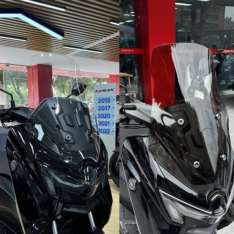 PC προστατευτική πλάκα εμπρόσθιου φράγματος για Yamaha NMAX155, μοντέλο 2025, συμβατή με NMAX V3, εξατομικευμένη επεξεργασία, μη ανακλαστικό