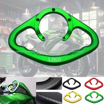 Υποβραχιόνιο ρεζερβουάρ για Kawasaki Z1000/Z800/ZX-6R/ZX-10R — ασφάλειας συνεπιβάτη πίσω, μάρκα 123, μοντέλο Yxfs2023001