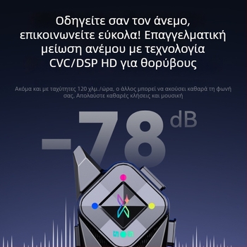 Ακουστικό κράνους μοτοσικλέτας με Bluetooth – διπλό ενδοεπικοινωνίας, εμβέλεια 500 m, στερεο ήχος, Bluetooth 6.0, μπαταρία 22 h