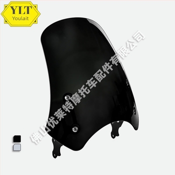 Polycarbonate μπροστινό παρμπρίζ για Yamaha XSR900 16-19 από τη WOLF LINE; προστασία από τον ήλιο, ανθεκτικό στη φθορά, μη ανακλαστικό