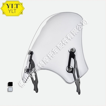 Polycarbonate μπροστινό παρμπρίζ για Yamaha XSR900 16-19 από τη WOLF LINE; προστασία από τον ήλιο, ανθεκτικό στη φθορά, μη ανακλαστικό