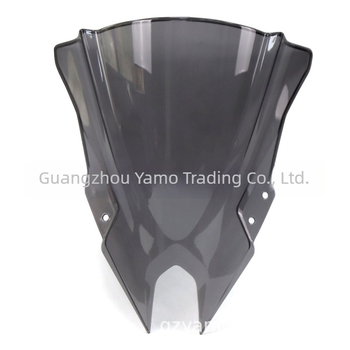 AMOTIME Μπροστινό Παρμπρίζ για Kawasaki Ninja 500 SE (2024–2025), PC, YM0104371, Μπροστινός φράκτης, Προσαρμοζόμενο