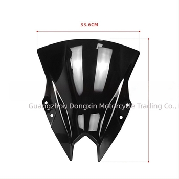 Μπροστινό προστατευτικό παρμπρίζ για Kawasaki Ninja 500 SE – PC πλαστικό, μοτοσικλέτας παρμπρίζ, προστασία από τον ήλιο, ανθεκτικό σε γρατζουνιές, μη ανακλαστικό