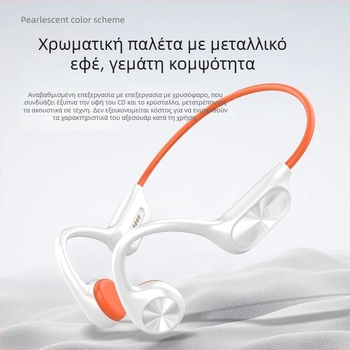 Ακουστικά αγωγής οστών, ενσωματωμένη μνήμη 32GB, Bluetooth 5.4, IPX8 αδιάβροχα, διάρκεια μπαταρίας πάνω από 8 ώρες