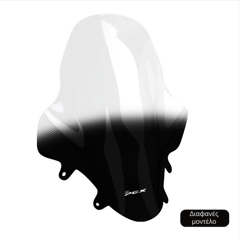 Ανεμοθραύστης για Honda PCX160 WW117, συμβατός με 22 μοντέλα, υλικό PC, προστασία από τον ήλιο, αναδιπλούμενος, ανθεκτικό, αντιχαρακτικό, μη αντανακλαστικό