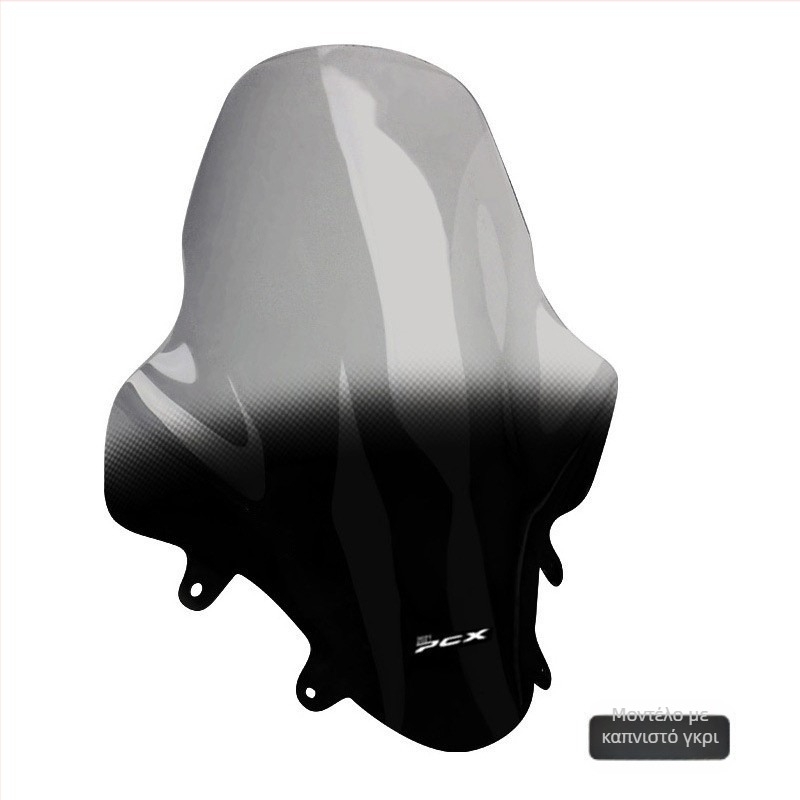 Ανεμοθραύστης για Honda PCX160 WW117, συμβατός με 22 μοντέλα, υλικό PC, προστασία από τον ήλιο, αναδιπλούμενος, ανθεκτικό, αντιχαρακτικό, μη αντανακλαστικό