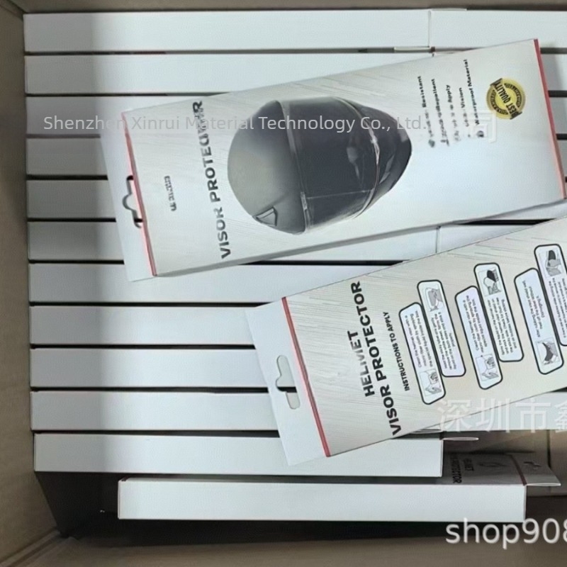 TPU φιλμ προστασίας κράνους — διαφανές HD, αντιθαμβωτικό, προσαρμόσιμο