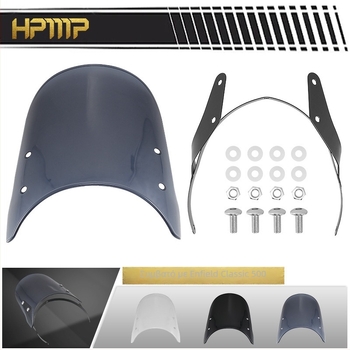 Μπροστινό παρμπρίζ-προστατευτικό ανέμου για Royal Enfield 500 HP-DF004 – ABS