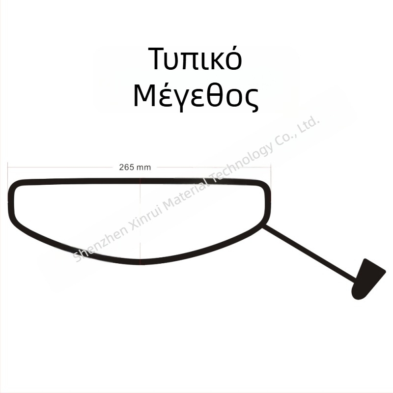 Universal USB θέρμανση φιλμ για κράνος — αντι-ομίχλη, απόπαγωμός, PET υλικό, μοντέλο DJR202401