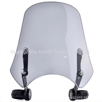 Μπροστινό παρμπρίζ Harley Dyna/Softail με βραχίονα στήριξης, PC υλικό, ανθεκτικό στη φθορά