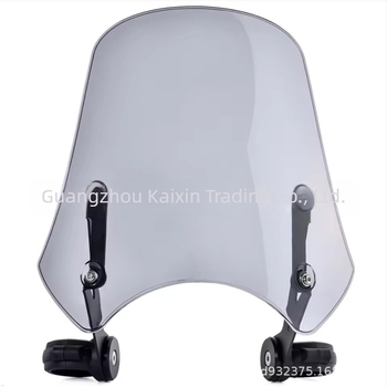 Μπροστινό παρμπρίζ Harley Dyna/Softail με βραχίονα στήριξης, PC υλικό, ανθεκτικό στη φθορά