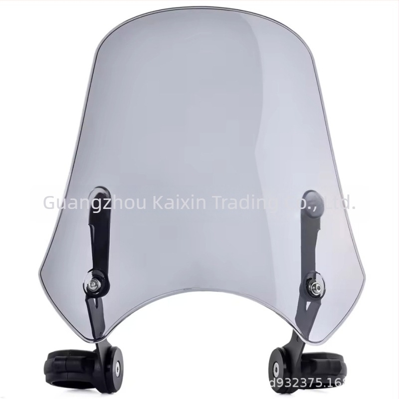 Μπροστινό παρμπρίζ Harley Dyna/Softail με βραχίονα στήριξης, PC υλικό, ανθεκτικό στη φθορά