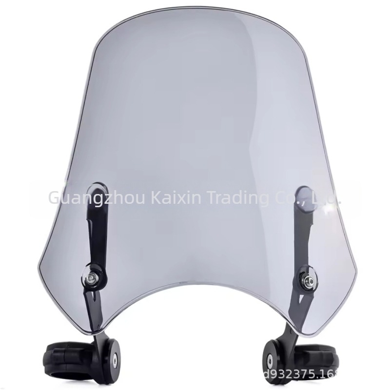 Μπροστινό παρμπρίζ Harley Dyna/Softail με βραχίονα στήριξης, PC υλικό, ανθεκτικό στη φθορά