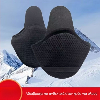 Κράνος μοτοσικλέτας/ηλεκτρικού οχήματος με αφαιρούμενες προστασίες αυτιών, φλις επένδυση, Μοντέλο Tkps-001, Διαμορφώσιμο