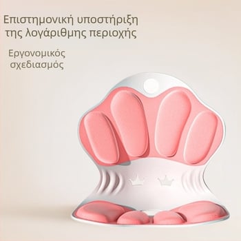 Εργονομικό μαξιλάρι καθίσματος γραφείου με οσφυϊκή και πλάτης στήριξη – αφρός μνήμης, υλικό PP, μοντέρνο μινιμαλιστικό στυλ