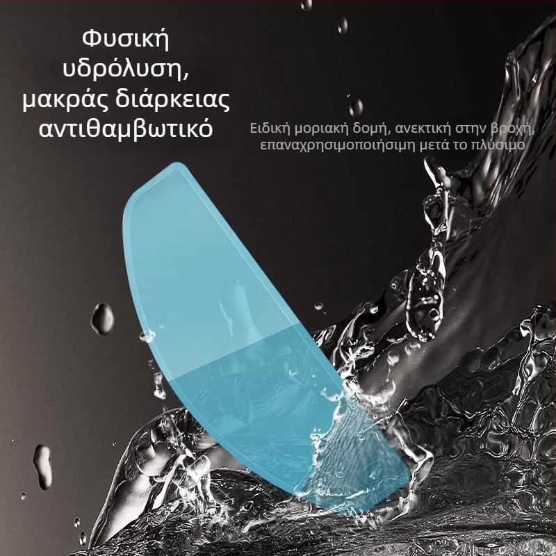 Φιλμ κατά της ομίχλης και αδιάβροχο για κράνος μοτοσικλέτας – Υλικό TAC, συμβατό με κράνη πλήρους προσώπου και ανοικτού προσώπου, αδιάβροχη προστασία φακών