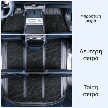 Zeekr 9X TPE πατάκια αυτοκινήτου - πλήρης κάλυψη, προστασία από γρατζουνιές εσωτερικού, προσαρμόσιμα, Driving Wing