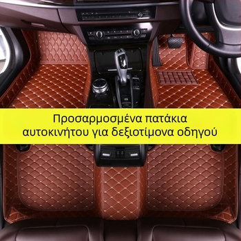 Αυτοκινητικά χαλάκια - XPE υλικό, μάρκα Yuwei, Leather Foot Pad, για ειδικά οχήματα, παραμετροποιήσιμη επεξεργασία