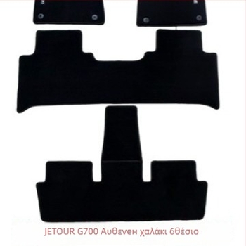 G700 νάιλον πατώματα αυτοκινήτου με εκτύπωση λογότυπου, μοκέτα, διαμόρφωση 6 θέσεων, δυνατότητα προσαρμογής